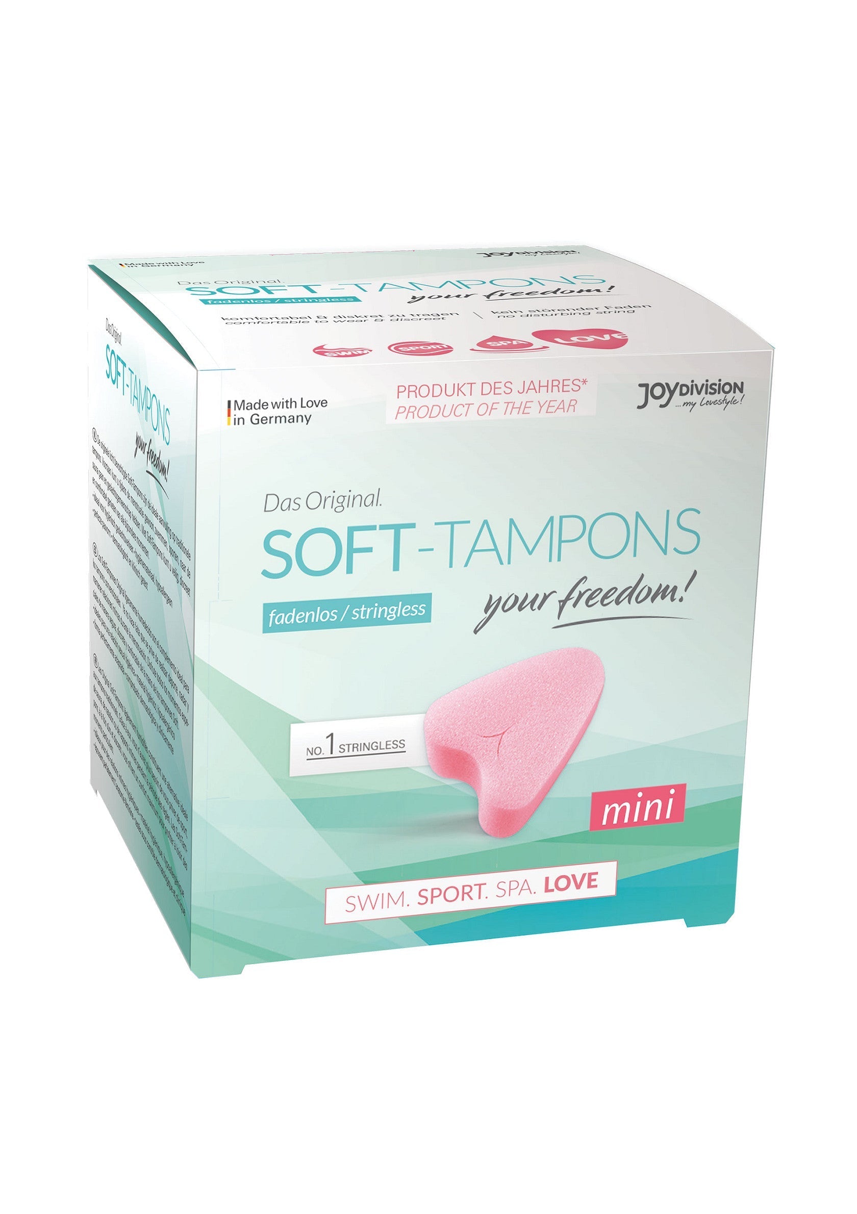 Soin intime Joy Division Soft Tampons Mini (Box of 3)