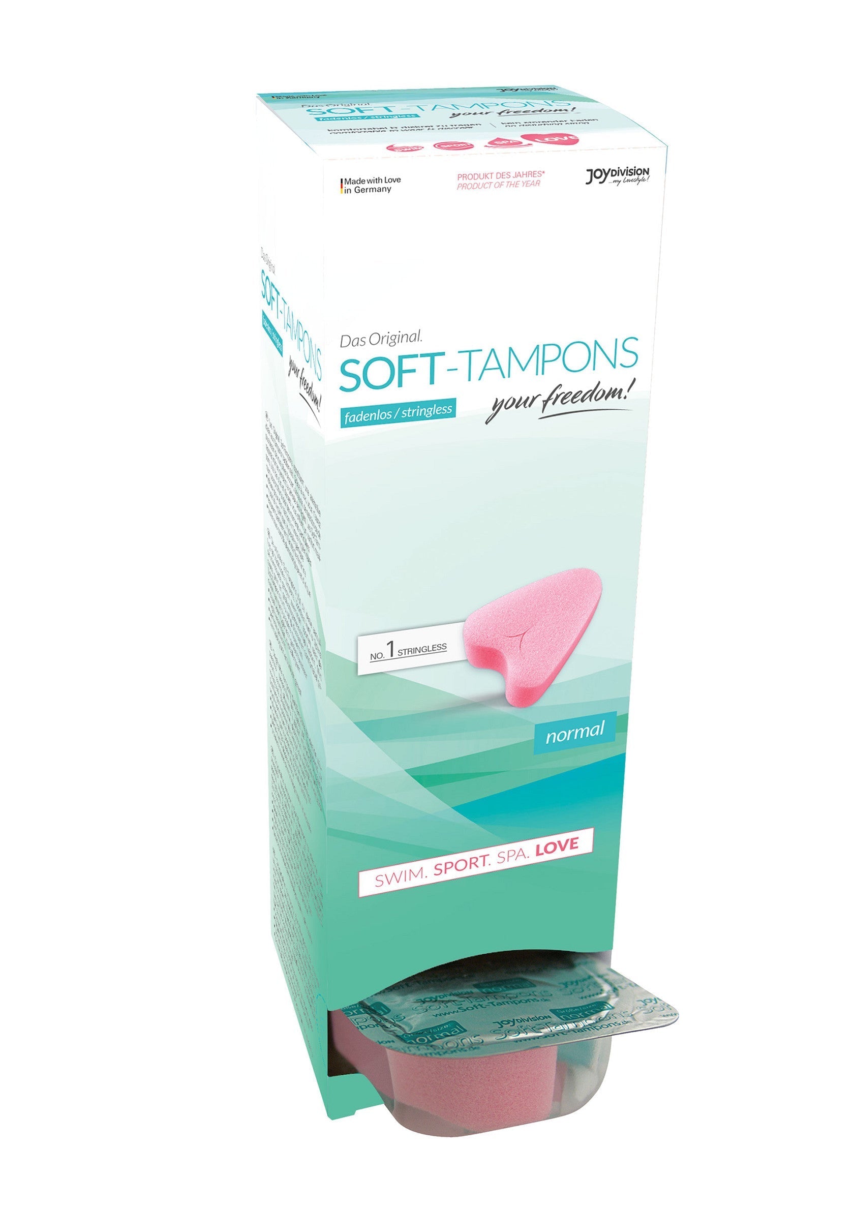 Soin intime Joy Division Soft Tampons Normal (Box of 10)
