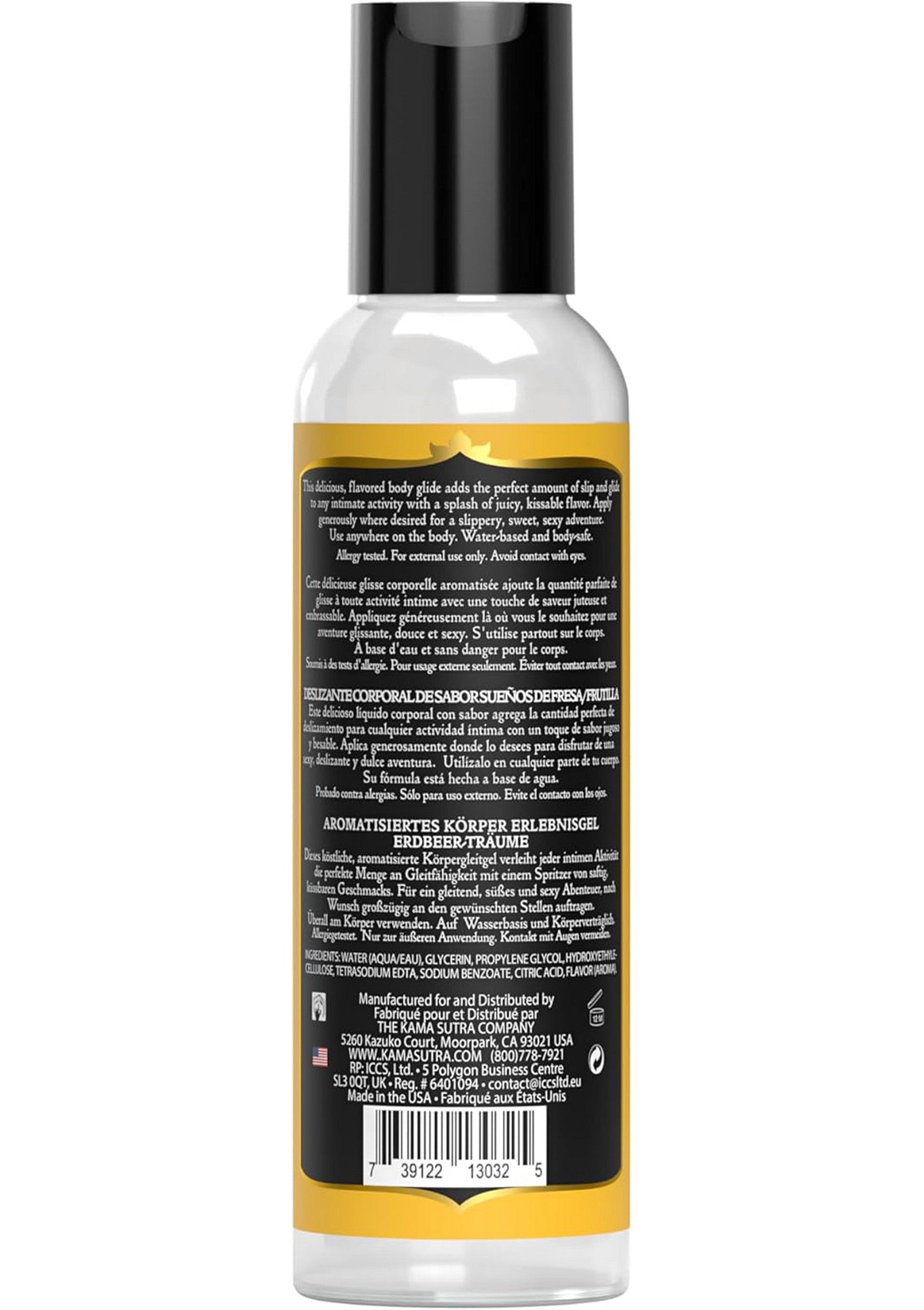 Jeu de préliminaires Kama Sutra Divine Nectare Flavored Body Glide