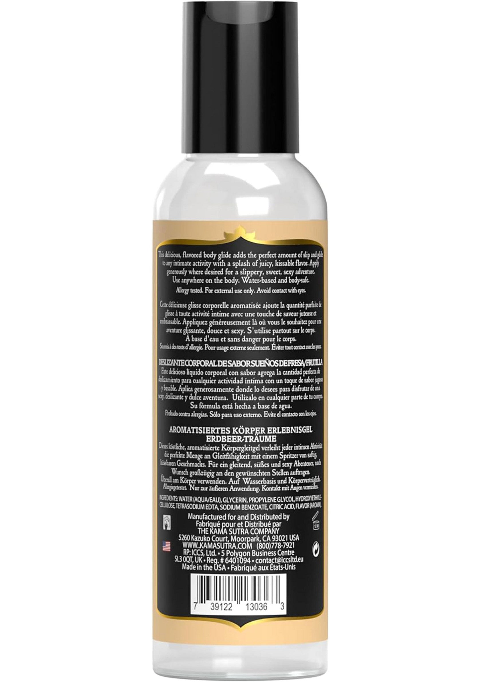 Jeu de préliminaires Kama Sutra Divine Nectare Flavored Body Glide