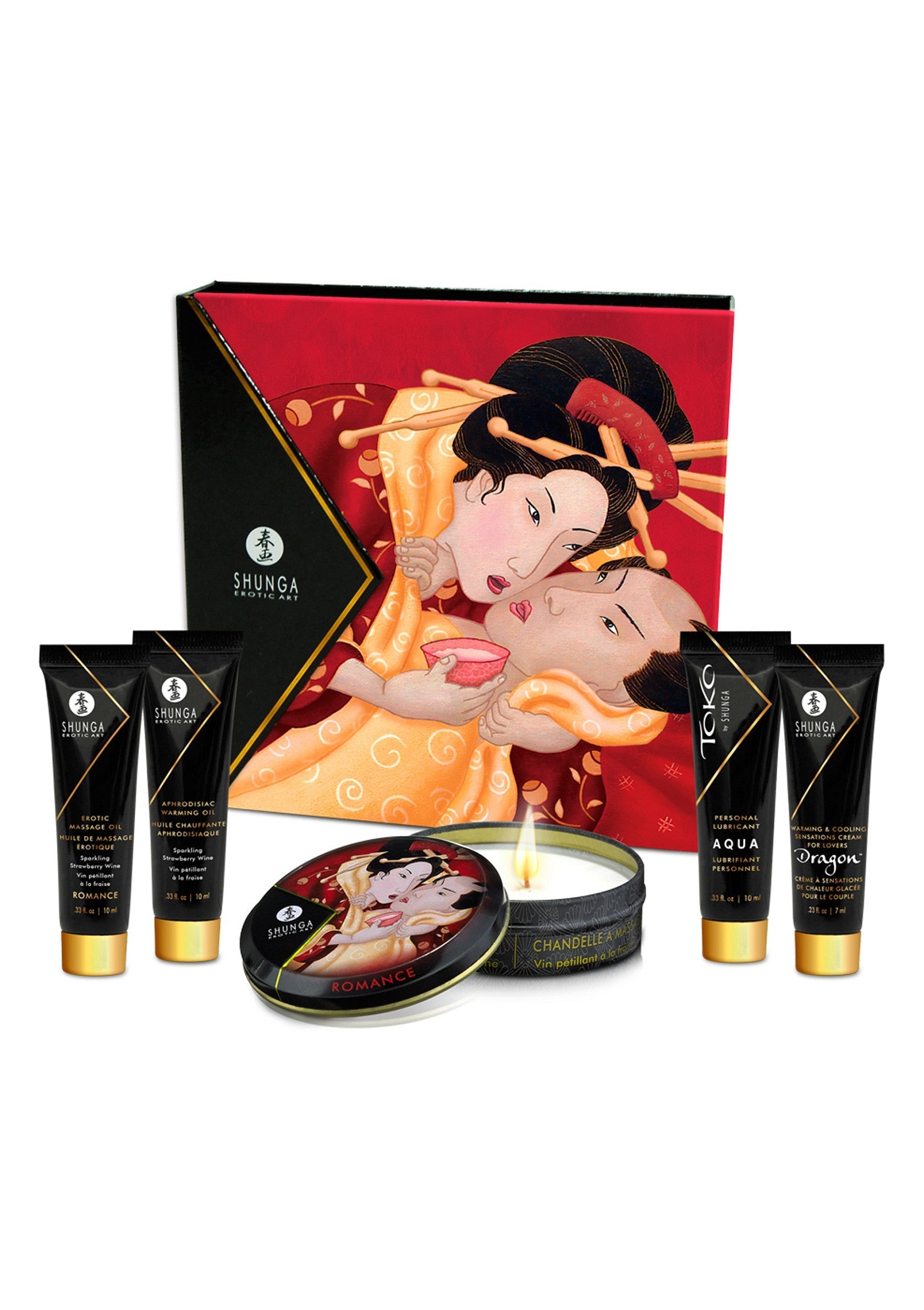 Coffret Shunga Geisha's Secrets Set