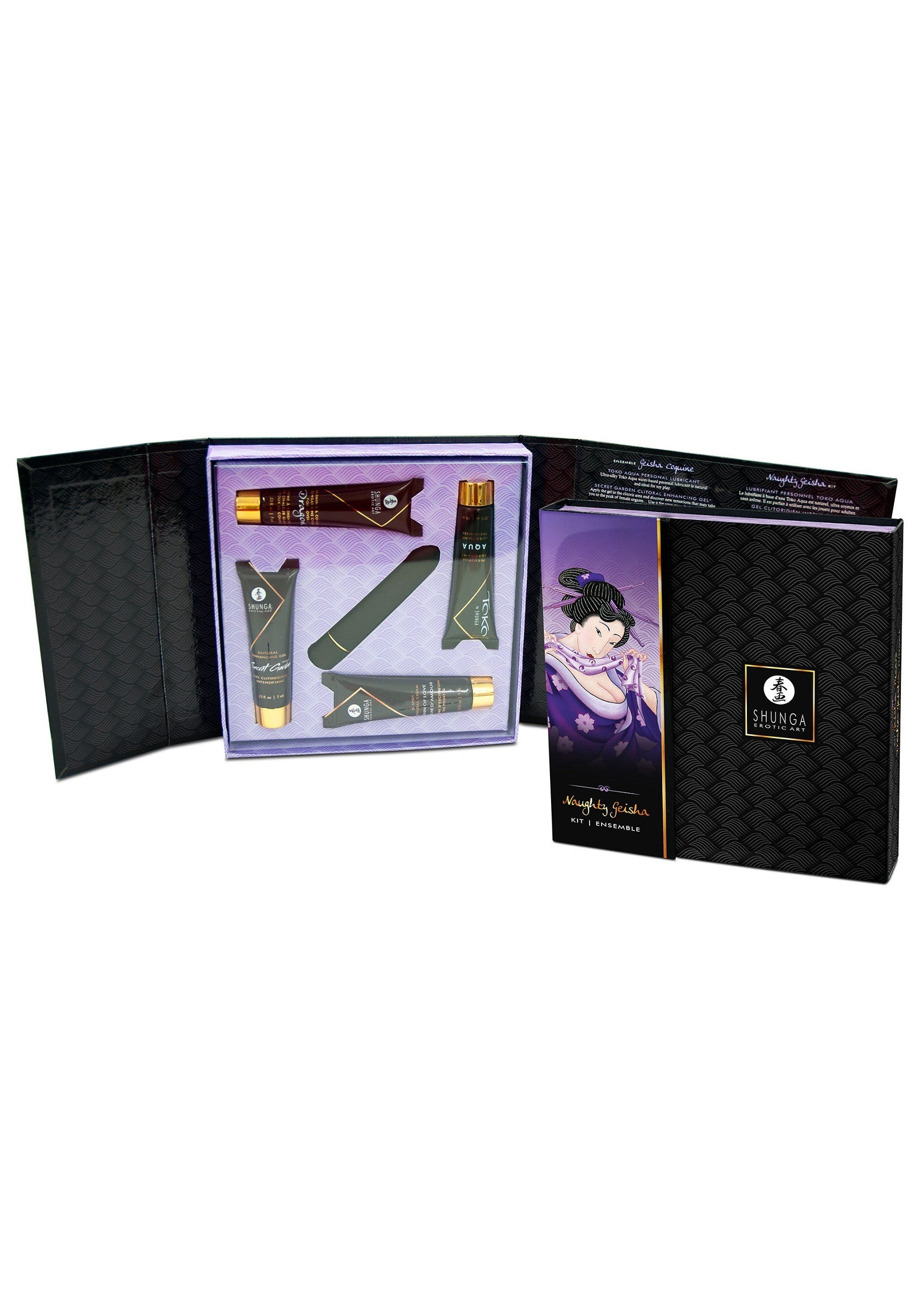 Coffret Shunga Naughty Geisha Kit with Toy