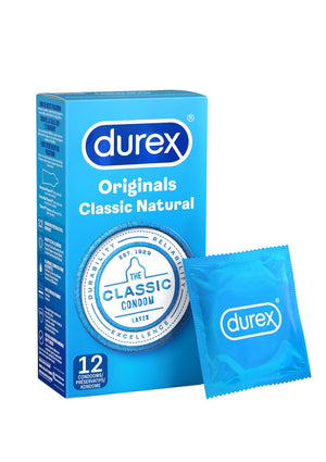 Préservatif Durex Classic Natural 6 x 12