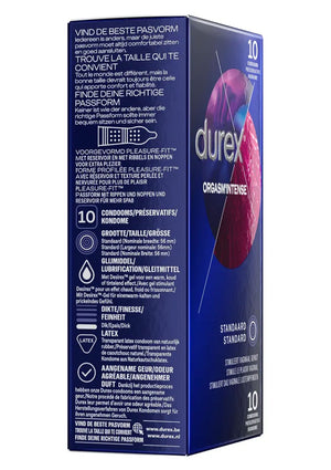 Préservatif Durex Orgasm Intense 6 x 10