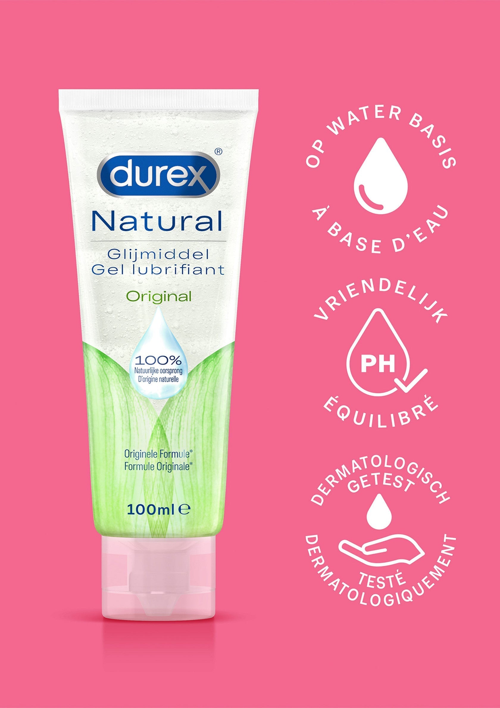 Lubrifiant Durex Natural Gel 12 x