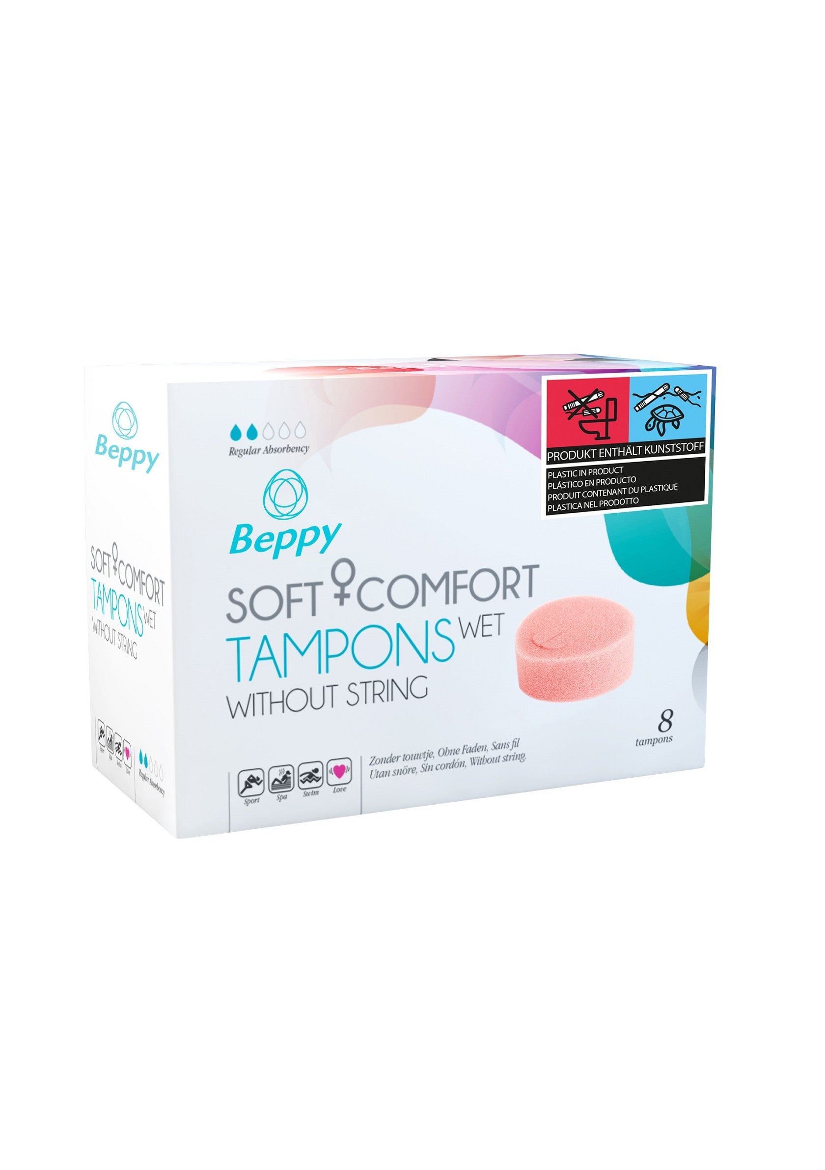 Soin intime Beppy Soft & Comfort Wet 8 pcs