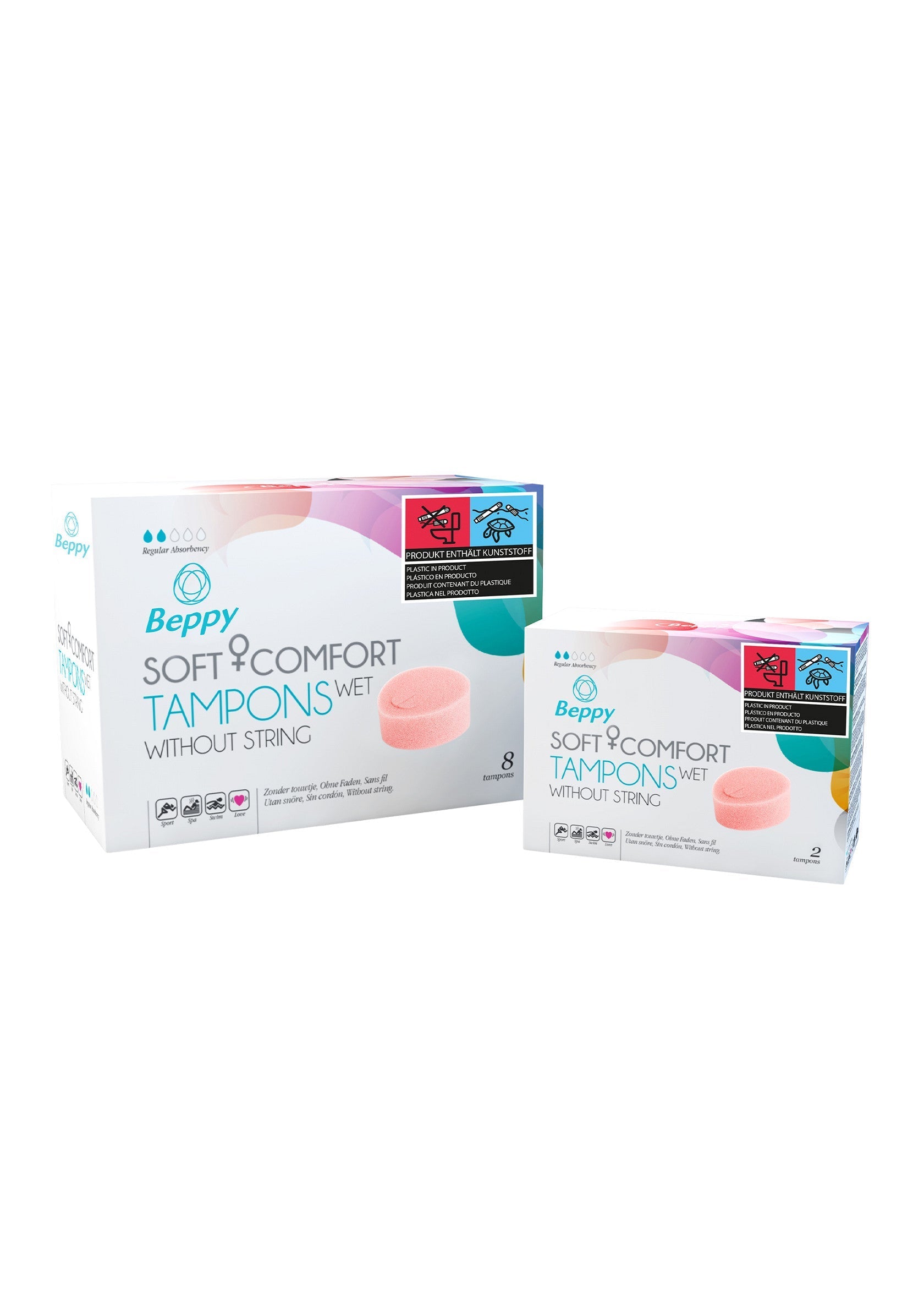 Soin intime Beppy Soft & Comfort Wet 8 pcs