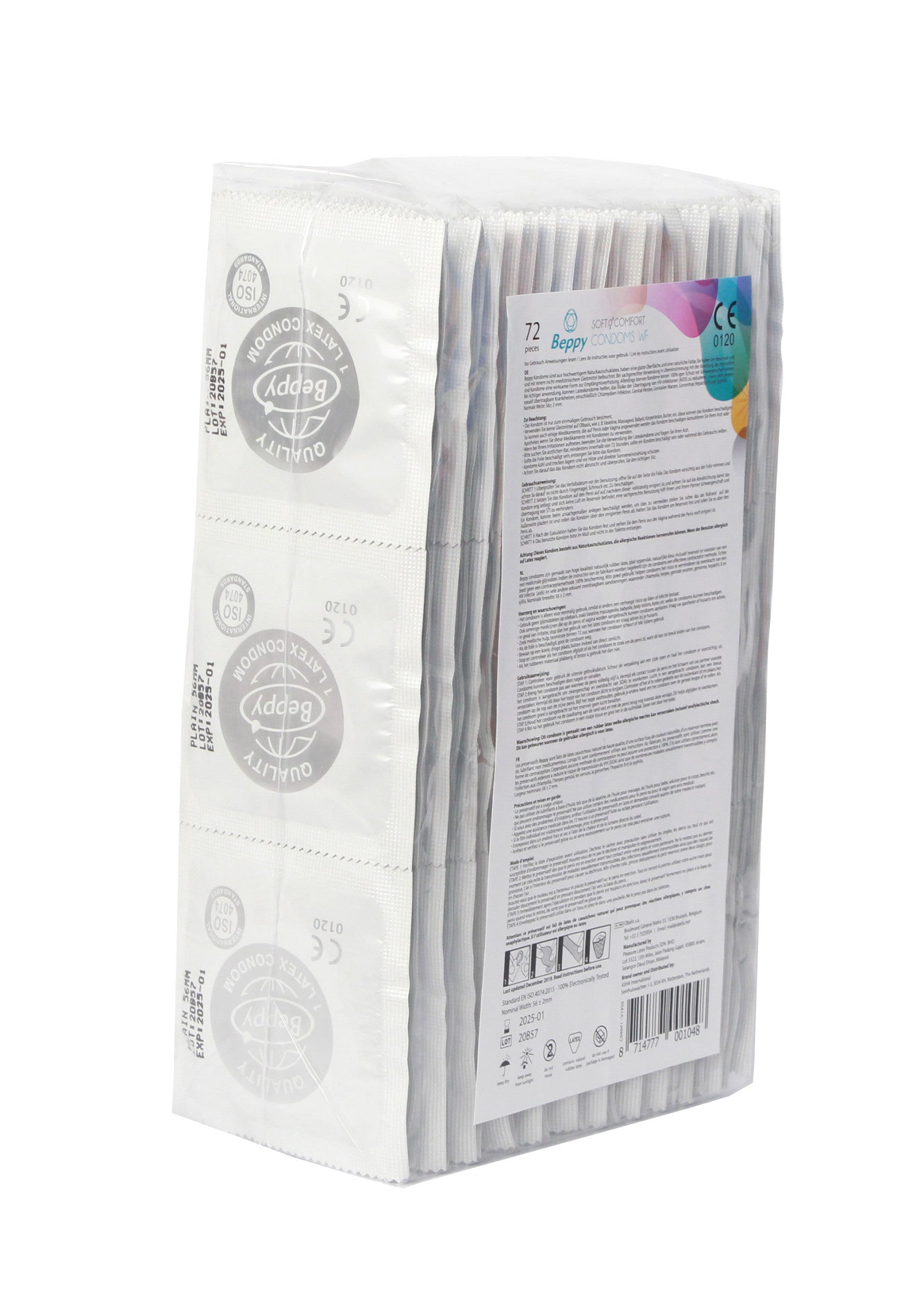 Préservatif Beppy Condoms White 72 pcs