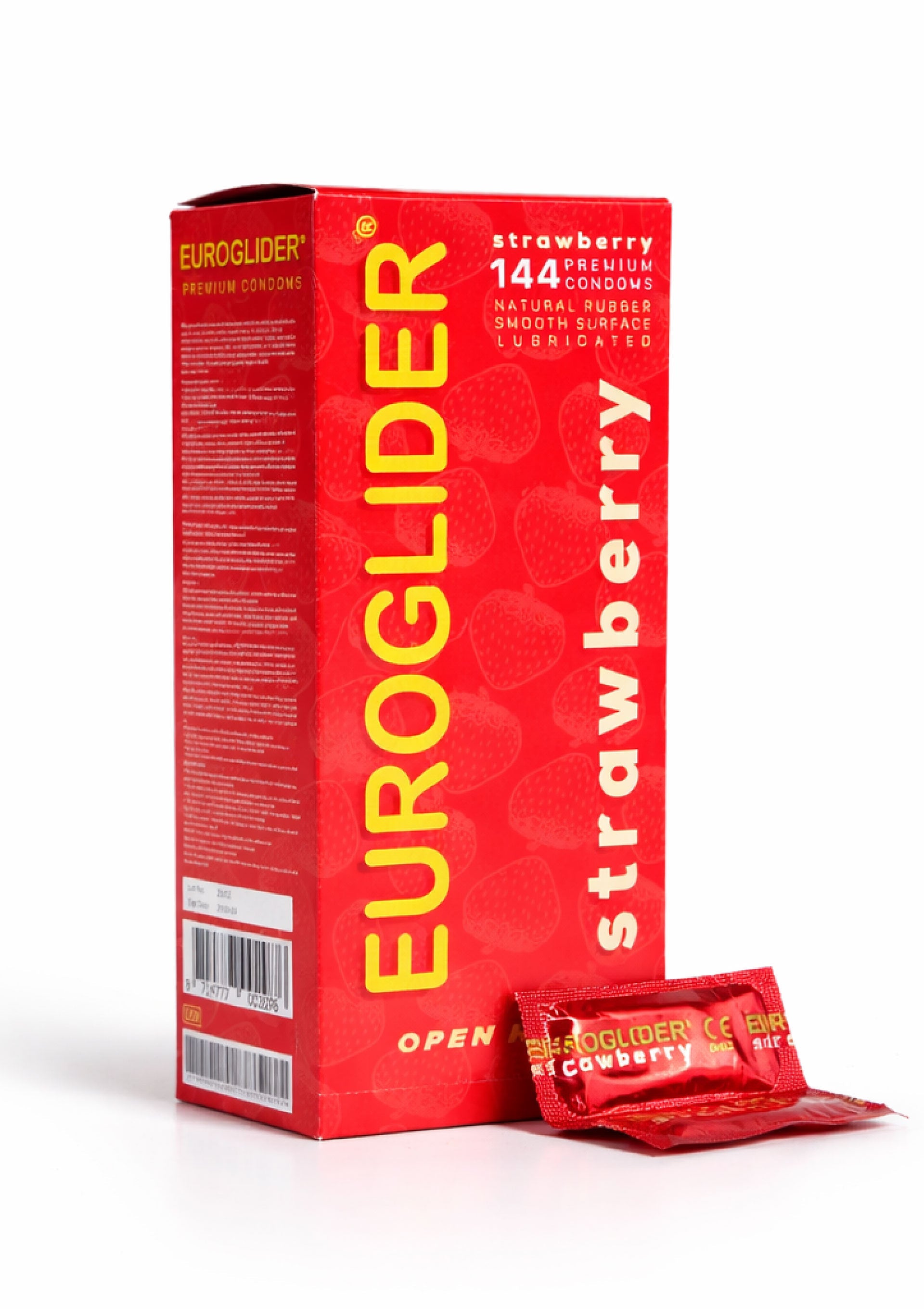 Préservatif Euroglider Strawberry 144 pcs