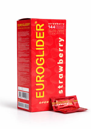 Préservatif Euroglider Strawberry 144 pcs