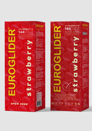 Préservatif Euroglider Strawberry 144 pcs