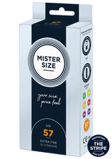 Préservatif MISTER SIZE 57mm Condoms 10pcs