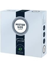 Préservatif MISTER SIZE 47mm Condoms 36pcs