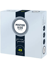 Préservatif MISTER SIZE 49mm Condoms 36pcs