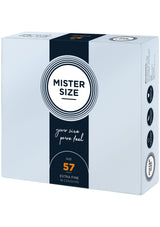 Préservatif MISTER SIZE 57mm Condoms 36pcs
