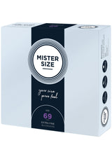 Préservatif MISTER SIZE 69mm Condoms 36pcs
