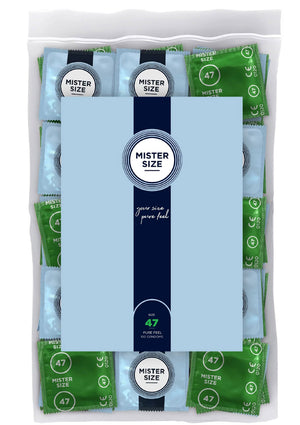 Préservatif MISTER SIZE 47mm Condoms 100pcs