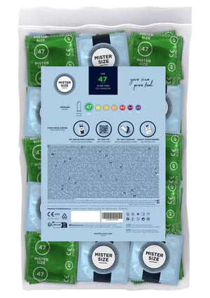 Préservatif MISTER SIZE 47mm Condoms 100pcs