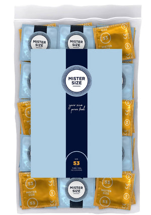 Préservatif MISTER SIZE 53mm Condoms 100pcs