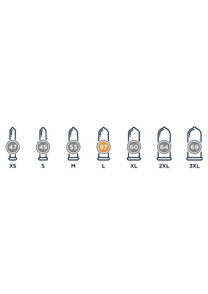 Préservatif MISTER SIZE 57mm Condoms 100pcs