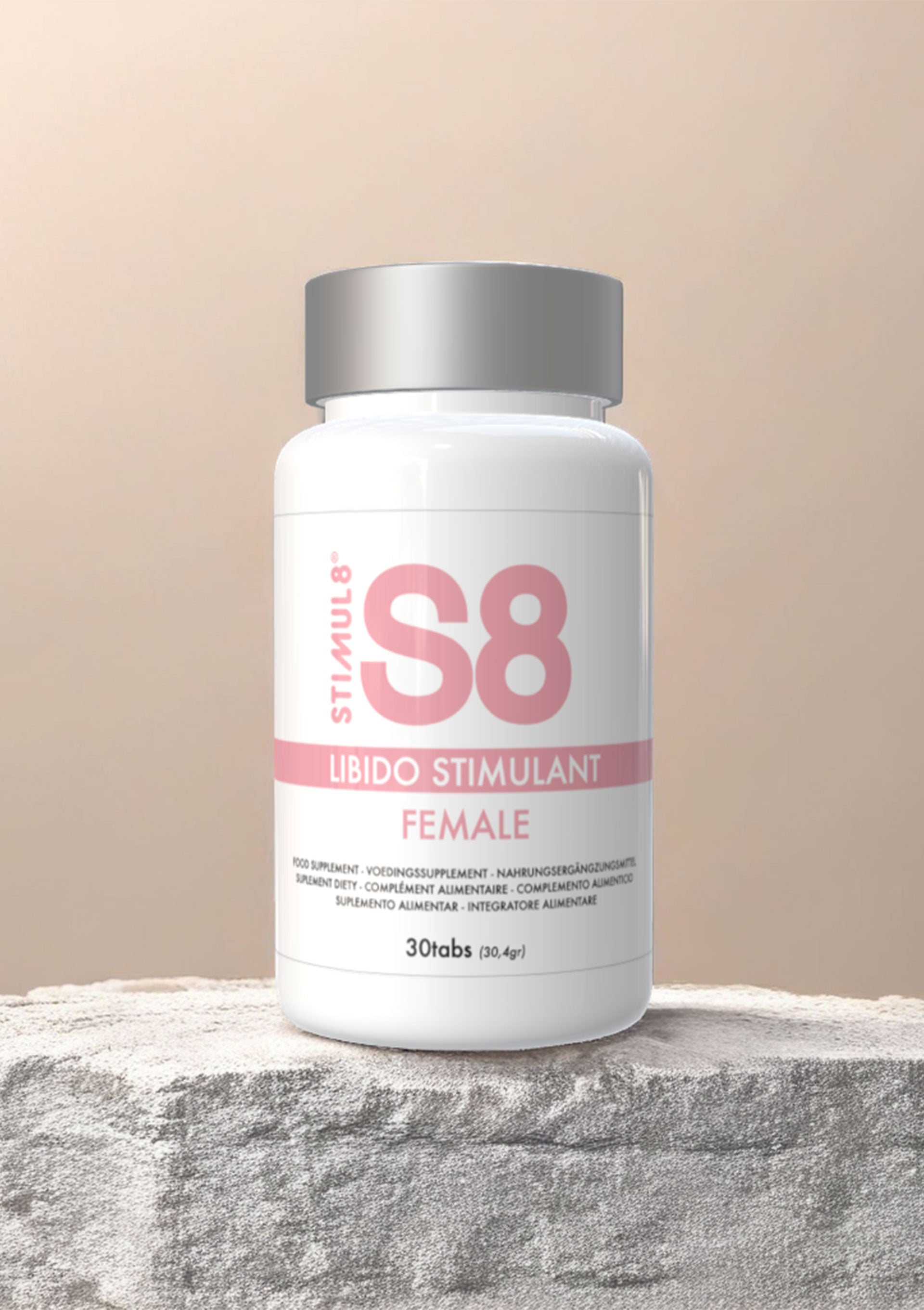 Stimulant intime Stimul8 S8 S8 Libido Stimulant Tabs 30 pcs