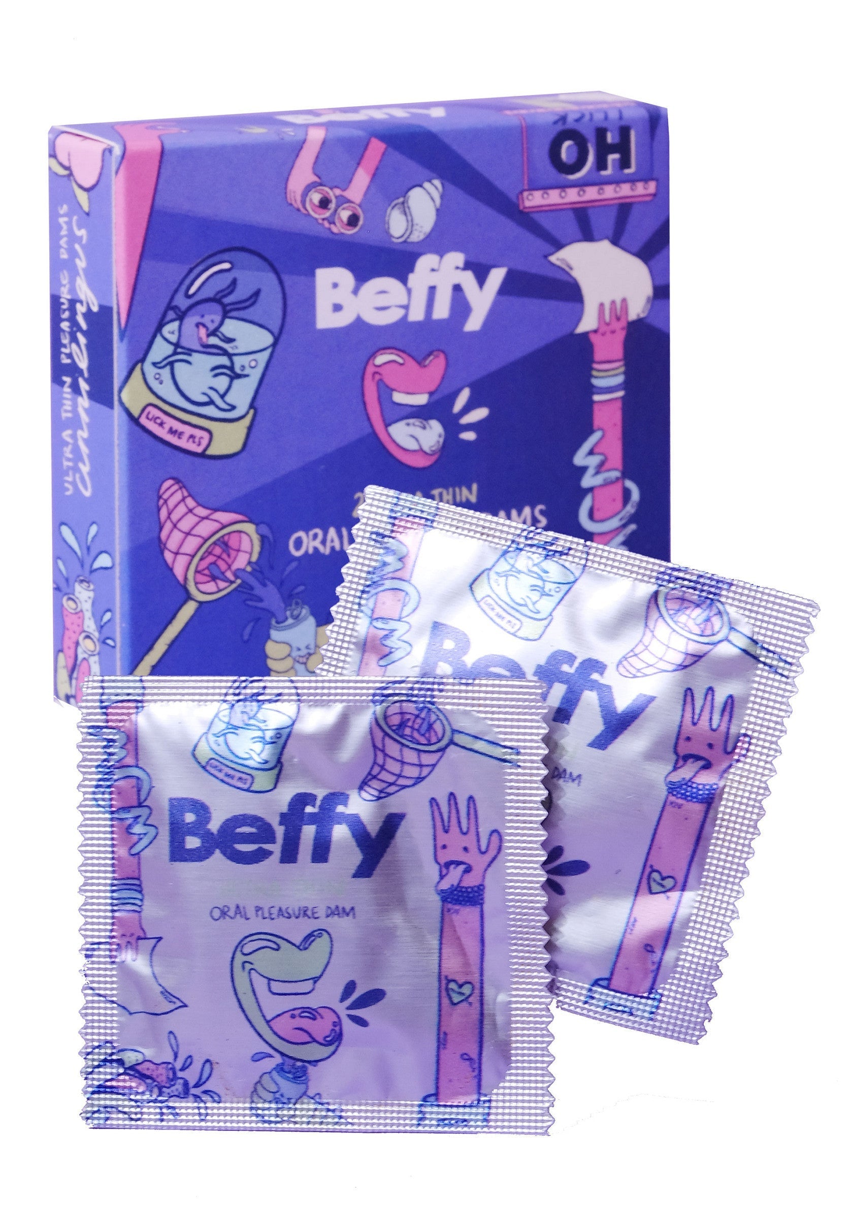 Soin intime Scala Selection Beffy Oral Dams 2pcs