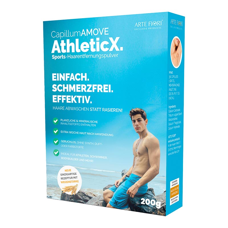 Poudre dépilatoire Arte Fiori Capillum AMOVE - AthleticX