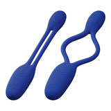 Vibromasseur pour couple BeauMents Flexxio - Bleu