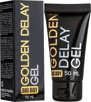 Big Boy Golden Delay Gel - Gel retardant l'éjaculation - 50 ml