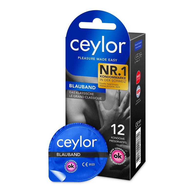 Ceylor Bande Bleue (12 Préservatifs)