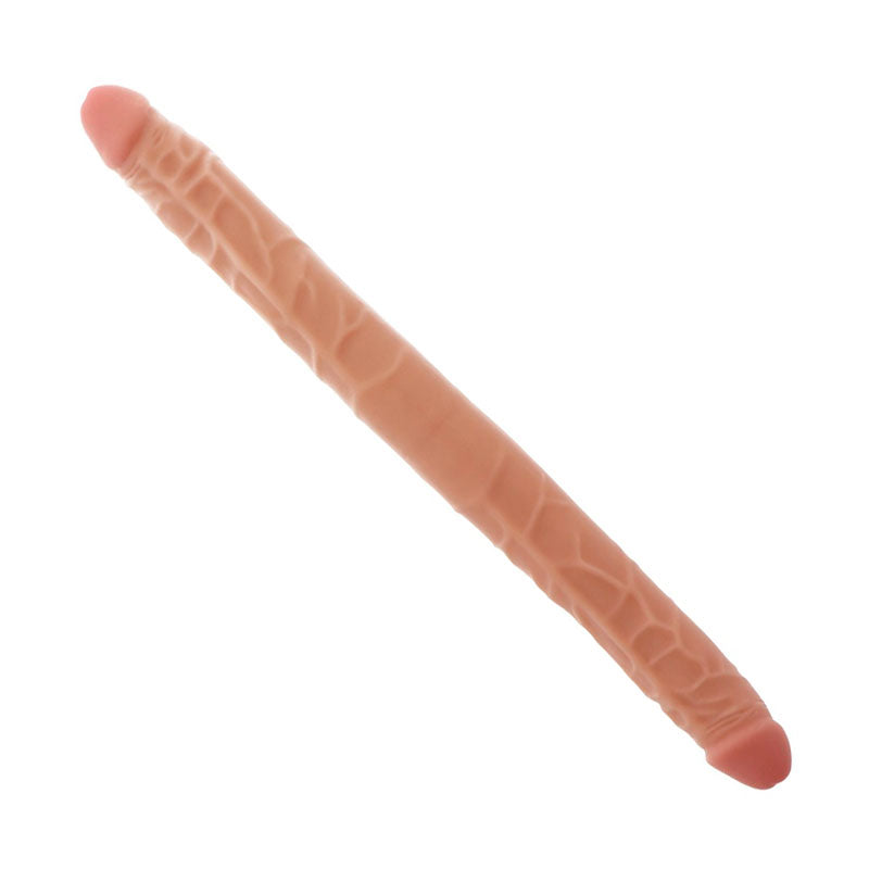 Double Dildo ToyJoy Get Real Double Dong - Beige - 40 cm