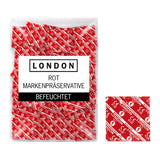 Durex London Rouge - Fraise (100 Préservatifs)