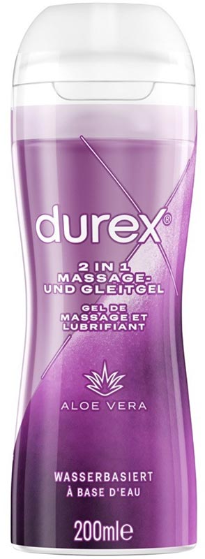 Gel Durex Play Massage 2 en 1 Aloe Vera - 200 ml