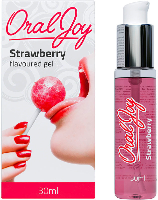 Gel aromatisé pour sexe oral Oral Joy - Fraise