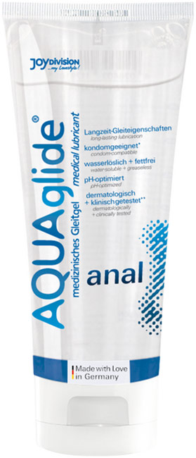 Lubrifiant JoyDivision AQUAglide Anal - 100 ml (à base d'eau)