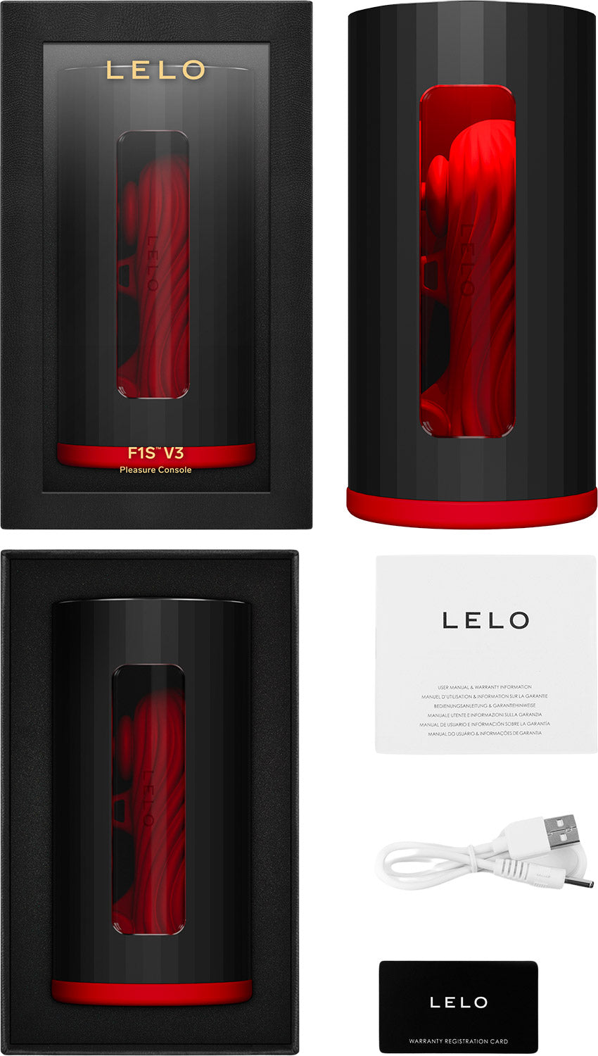 Masturbateur vibrant et connecté LELO F1S V3