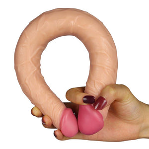 Dildo réaliste double pénétration LoveToy Lady-Killer - 36 cm