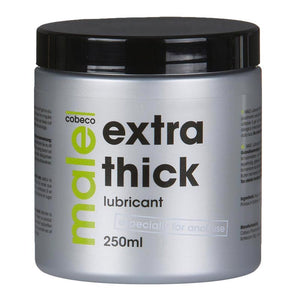 Lubrifiant anal MALE Extra Thick - 250 ml (à base d'eau)
