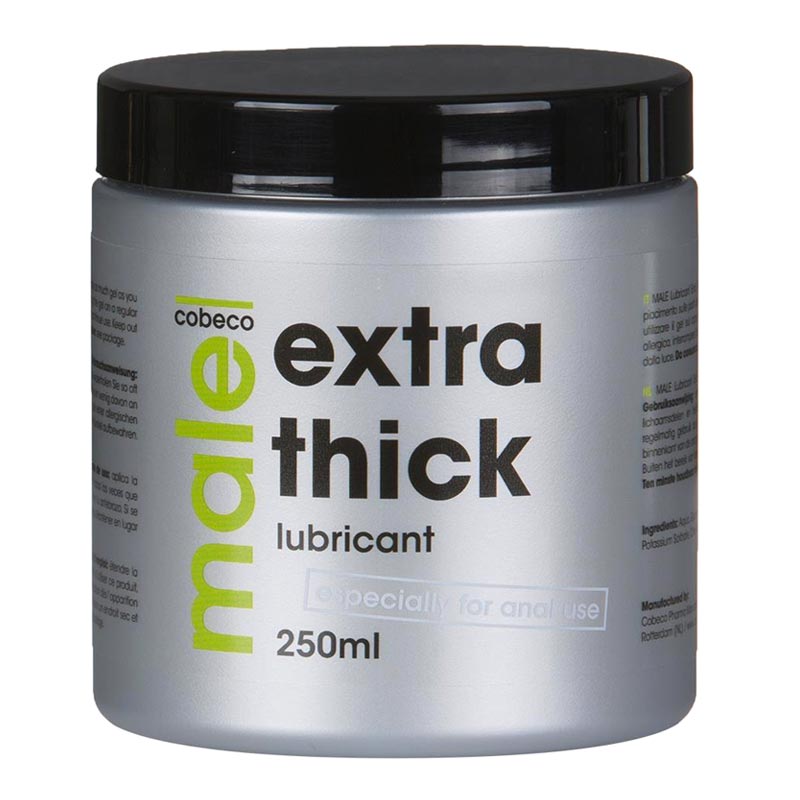 Lubrifiant anal MALE Extra Thick - 250 ml (à base d'eau)