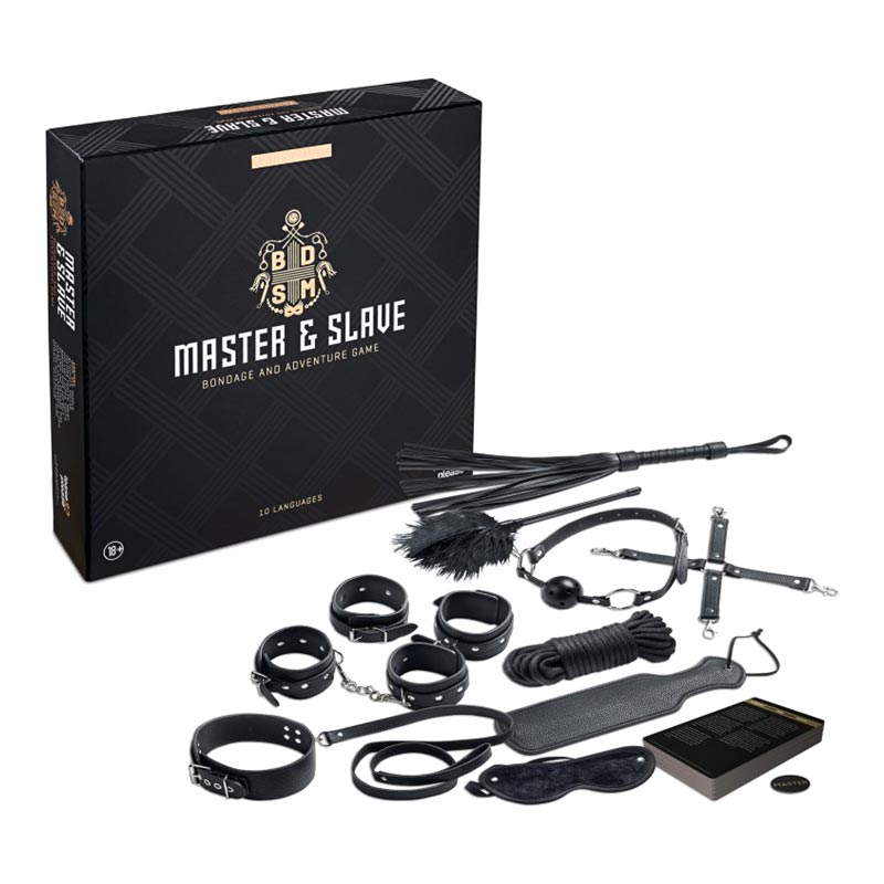 Jeu et accessoires bondage Master & Slave (pour couple) - Deluxe
