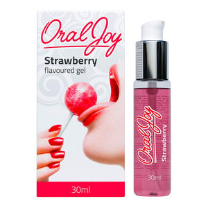 Gel aromatisé pour sexe oral Oral Joy - Fraise