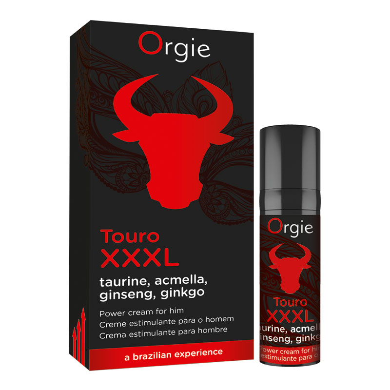 Crème stimulant l'érection Orgie Touro XXXL (pour homme)