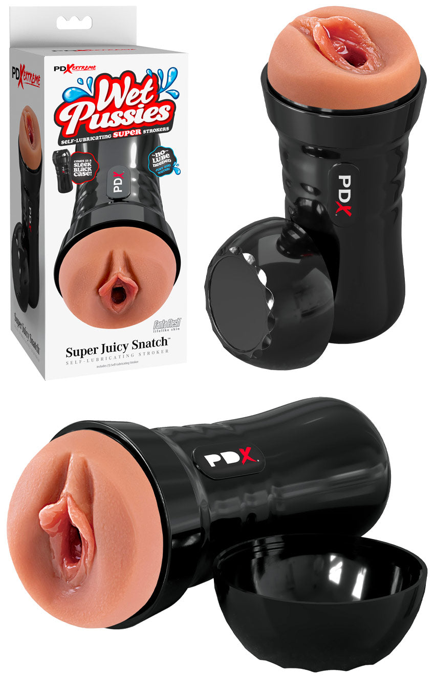 Masturbateur PDX Extreme Wet Pussies Super Juicy Snatch Dark - Vagin