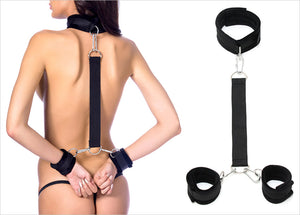 Ensemble Soft Bondage Rimba (Collier, contrainte et menottes)