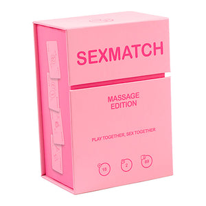 Jeu de cartes érotique Sexmatch - Massage Edition (Multilingue)