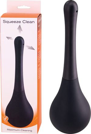 Poire de lavement Squeeze Clean - Unisexe - Noir