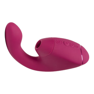 Womanizer NEXT DUO - Stimulateur clitoridien et vaginal - Rose foncé