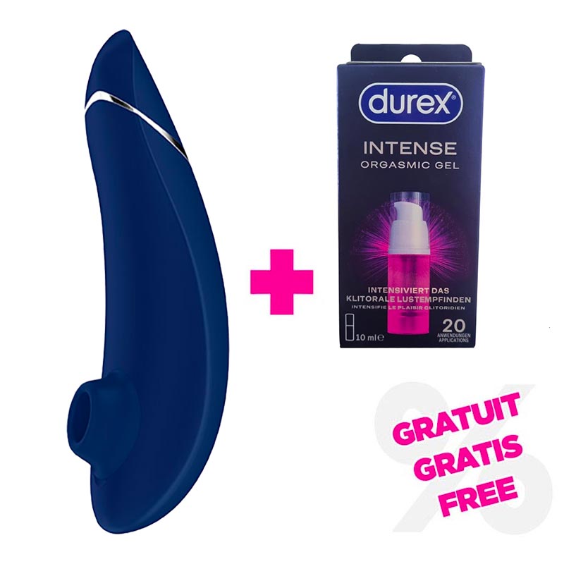 Womanizer Premium 2 - Stimulateur clitoridien - Bleu